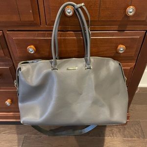 Large Grey Weekender bag